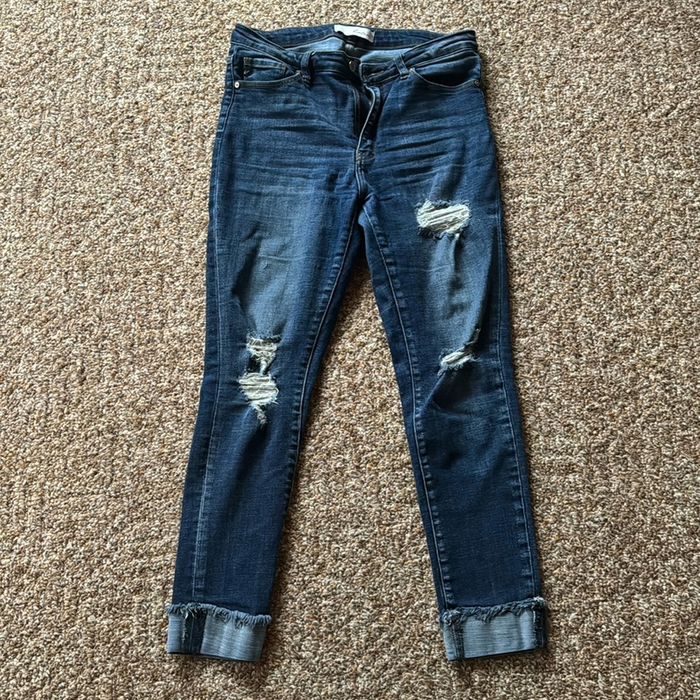 KanCan Skinny Distressed Jeans